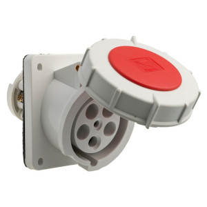 Gniazdo siłowe 16A 5 bolce plastik TWIGGY